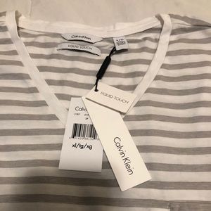 Calvin Klein stripped T-Shirt NWT